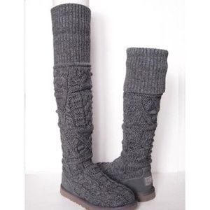 Cable knit Uggs